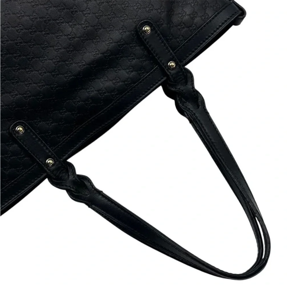 Gucci Black Women's Tote Bag with Pouch - Picture 7 of 11